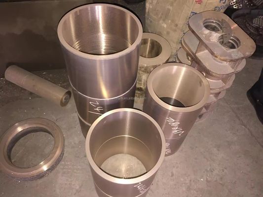 Các bộ phận đúc đồng đồng đồng đồng vàng tùy chỉnh cho máy móc phần cứng