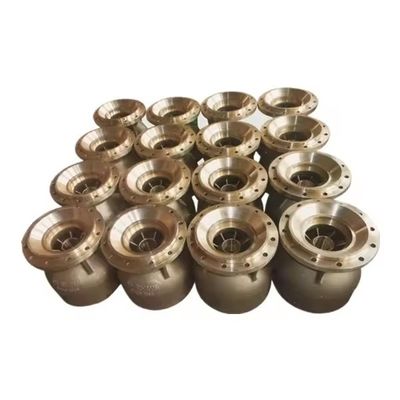 Các bộ phận đúc đồng đồng đồng đồng vàng tùy chỉnh cho máy móc phần cứng