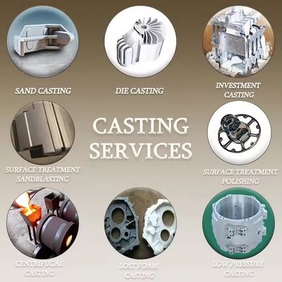 Kích thước tùy chỉnh và các bộ phận đúc chết nhôm cho các sản phẩm sắt đúc chính xác OEM