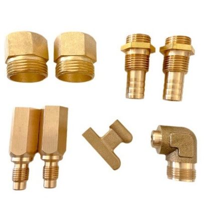 Các bộ phận máy van máy bơm chính xác với kích thước tùy chỉnh Đồng đồng đồng đồng đúc