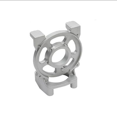 Custom Aluminium Zinc Alloy Steel Die Casting Flange Base Machining Đồng cát đúc