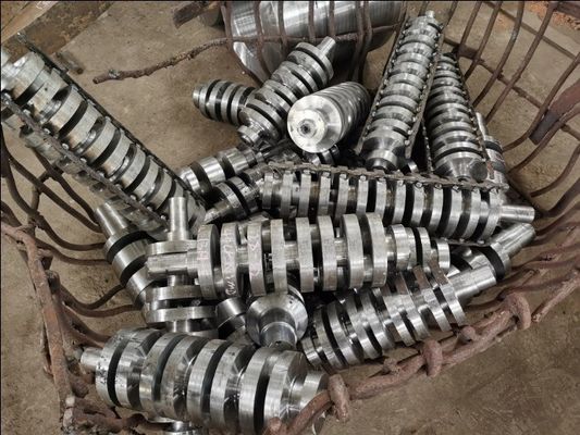 Sharpen Tech Hot Forging Service Machinery Parts For Customized Carbon Steel Crank Các bộ phận máy móc đúc nóng