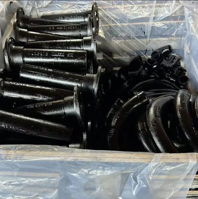 Các thành phần đúc cát màu tùy chỉnh Các phụ kiện ống sắt Kháng xói