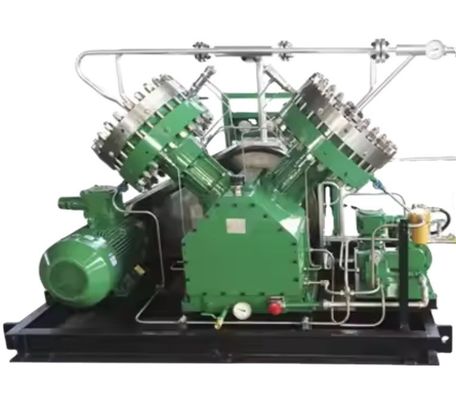 Máy nén phẳng khí khí hydro công nghiệp áp suất cao không dầu hydro nitơ khí tương ứng