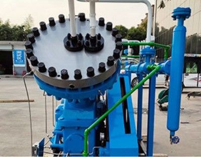 Máy nén phẳng khí khí hydro công nghiệp áp suất cao không dầu hydro nitơ khí tương ứng